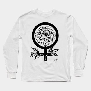 Floral Feminism Long Sleeve T-Shirt